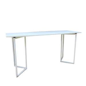 Memphis 230 cm x 75 cm - wit - indoor - statafel