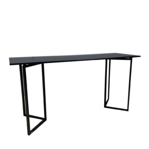 Memphis 230 cm x 75 cm - zwart - indoor - statafel